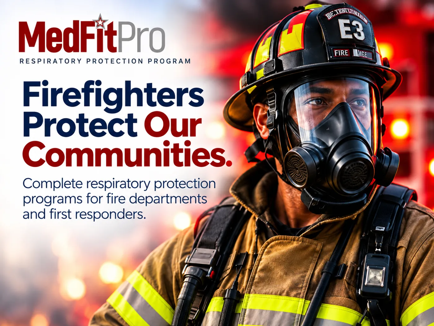Fire Departments & First Responders respirator fit testing — MedFitPro